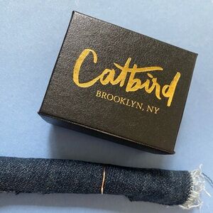 Catbird Hammered Ring